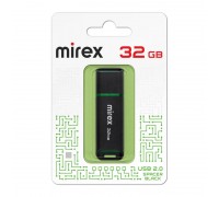 Флешка USB 2.0 Mirex SPACER BLACK 32GB (ecopack)