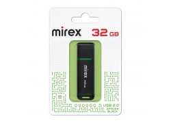 Флешка USB 2.0 Mirex SPACER BLACK 32GB (ecopack)