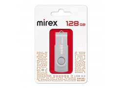 Флешка USB 2.0 Mirex SILVER 128GB (ecopack)