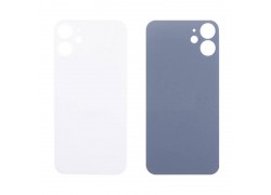 Задняя крышка (стекло) для iPhone 12 mini (белый) легкая установка (литое стекло)