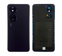 Задняя крышка для Huawei Honor X7b 4G (CLK-LX1) (черный) + стекло камеры HQ