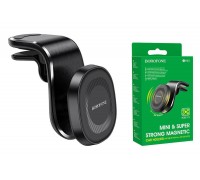 Держатель автомобильный для телефона BOROFONE BH40 Kyle air outlet magnetic магнитный на панель черный