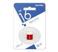 Флешка USB 2.0 Smartbuy 16GB LARA Red (SB16GBLARA-R)