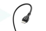 Кабель USB Type-C - Lightning BOROFONE BX51 (черный) 1м