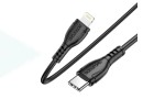 Кабель USB Type-C - Lightning BOROFONE BX51 (черный) 1м