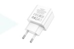 Сетевое зарядное устройство USB HOCO C98A QC3.0 (белый)