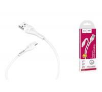 Кабель USB - MicroUSB HOCO X37 2,4A (белый) 1м