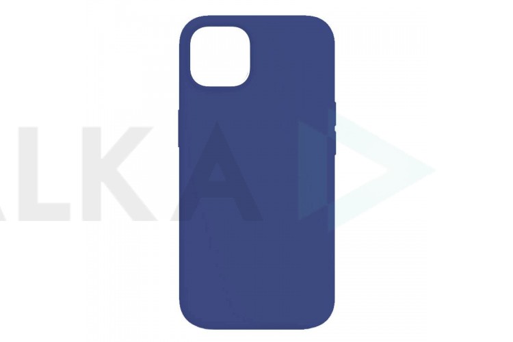 Чехол для iPhone 13 mini (5.4) тонкий (синий)