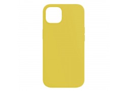 Чехол силиконовый для iPhone 13 mini (5.4) тонкий желтый