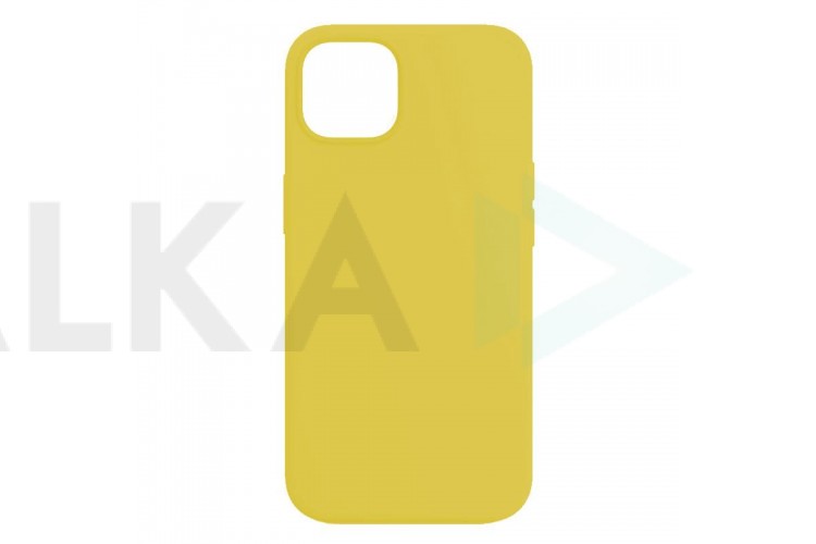Чехол для iPhone 13 mini (5.4) тонкий (желтый)
