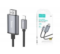 Кабель HDMI-Lightning HOCO UA27 HD on-screen cable iP to HDTV 2,0 м