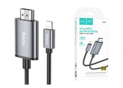 Кабель HDMI-Lightning HOCO UA27 HD on-screen cable iP to HDTV 2,0 м