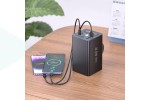 Универсальный дополнительный аккумулятор Power Bank HOCO J138 60000mAh 22.5W+PD20W+DC12V (черный)
