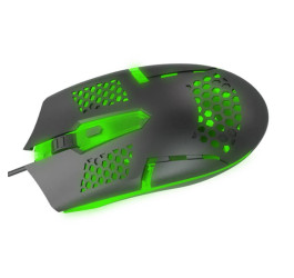 Мышь проводная Perfeo "SELL", 6 кн, USB, GAME DESIGN, 7 цв. LED подсветка, кабель 1,8м, 500-1500 DPI