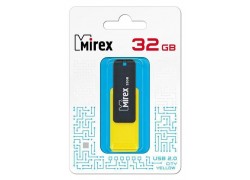 Флешка USB 2.0 Mirex CITY YELLOW 32GB (ecopack)