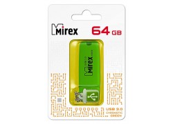 USB 3.0 флэш-накопитель  64 ГБ Mirex CHROMATIC GREEN 64GB (ecopack)