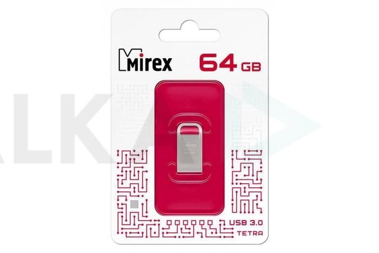 Флешка USB 3.0 Mirex TETRA 64GB (ecopack)