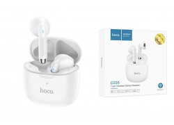Наушники вакуумные беспроводные HOCO ES56 Scout TWS wiereless headset Bluetooth (белый)
