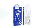 Наушники вакуумные проводные HOCO M86 Oceanic universal earphones (белый)