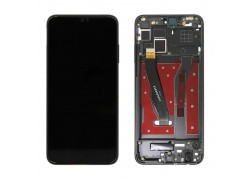 Дисплей для Huawei Honor 8X (JSN-L21)/ Honor 9X Lite в сборе с тачскрином + рамка (черный) 100%