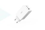 Сетевое зарядное устройство USB + 2 USB-C XO CE13 (EU) 65W GaN tech fast charging (2USB-C 65W/1USB-A 22.5W) White