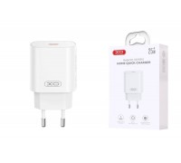 Сетевое зарядное устройство USB-C XO CE25(EU) PD25W Fast Charger White