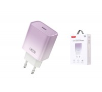 Сетевое зарядное устройство USB-C XO CE18 (EU) PD30W fast charging purple