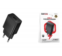 Сетевое зарядное устройство USB BOROFONE BAS71A Source  (EU) черные