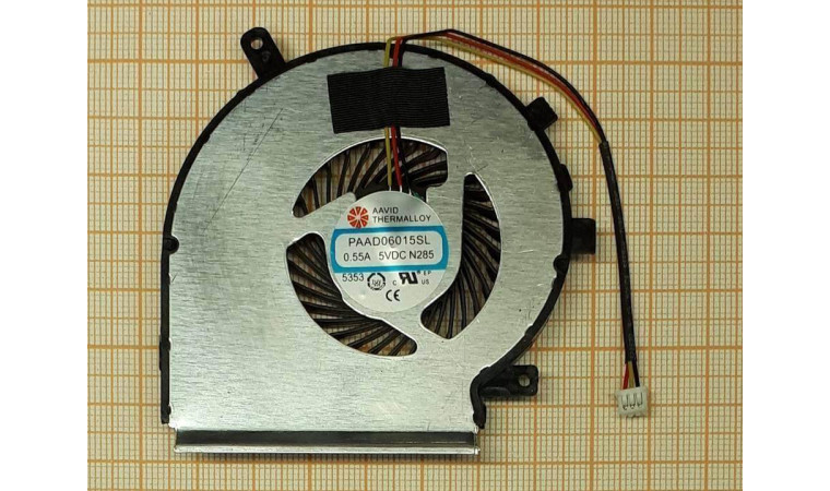 Вентилятор (кулер) для ноутбука MSI GE62 CPU 3pin Вентилятор (кулер) для ноутбука MSI GE62 CPU 3pin