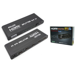 Разветвитель HDMI (мама) - 4 HDMI (мама) UltraHD 4K