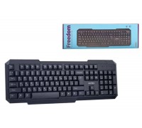 Клавиатура беспроводная Perfeo "FREEDOM" USB PF_5191 (черный) 