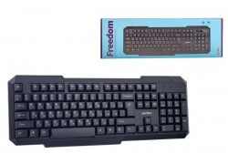 Клавиатура беспроводная Perfeo "FREEDOM" USB PF_5191 (черный) 