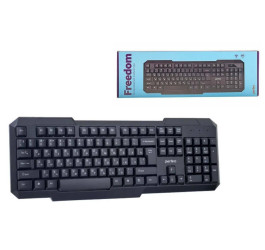 Клавиатура беспроводная Perfeo "FREEDOM" USB PF_5191 (черный)