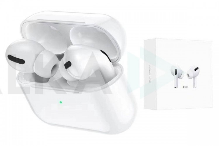 Наушники вакуумные беспроводные BOROFONE BW27 True wireless BT headset Bluetooth (белый)