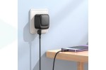 Сетевое зарядное устройство 2USB + USB-C BOROFONE BAS23A Lucky PD30W (черный)