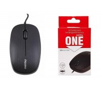 Мышь проводная Smartbuy ONE 214-K (SBM-214-K) (черный)