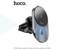 Держатель автомобильный для телефона HOCO CA91 Magic wireless fast charging car holder черный