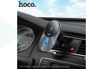 Держатель автомобильный для телефона HOCO CA91 Magic wireless fast charging car holder черный