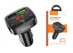 FM-Модулятор HOCO E59 Promise QC3.0 car BT FM transmitter