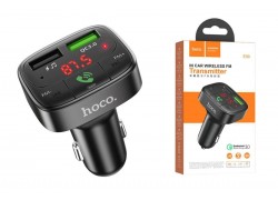 FM-Модулятор HOCO E59 Promise QC3.0 car BT FM transmitter