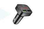 FM-Модулятор HOCO E59 Promise QC3.0 car BT FM transmitter