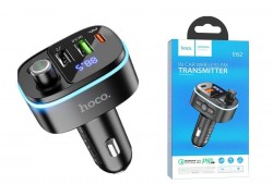 FM-Модулятор HOCO E62 Fast PD20W+QC3.0 car BT FM transmitter