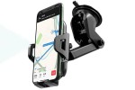 Держатель автомобильный для телефона HOCO CA76 Touareg one-touch center console car holder черный