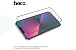 Защитное стекло дисплея iPhone 13 Mini (5.4) HOCO G5 Full screen silk screen HD (черный)