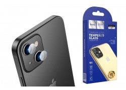 Защитное стекло камеры iPhone 13 Mini (5.4) HOCO Lens flexible прозрачное
