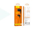 Наушники вакуумные проводные HOCO M97 Enjoy earphones with microphone (черный)