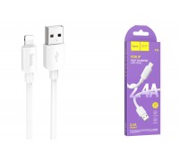 Кабель USB - Lightning HOCO X96, 2,4A (белый) 1м