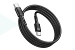 Кабель USB Type-C - USB Type-C HOCO X83 PD60W (белый) 1м