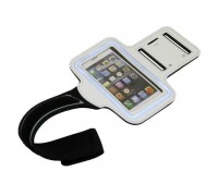 Чехол неопреновый на руку iPhone 5/5S/5SE (белый)