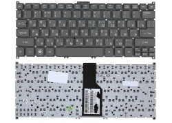 Клавиатура для ноутбука Acer Aspire S3 серая